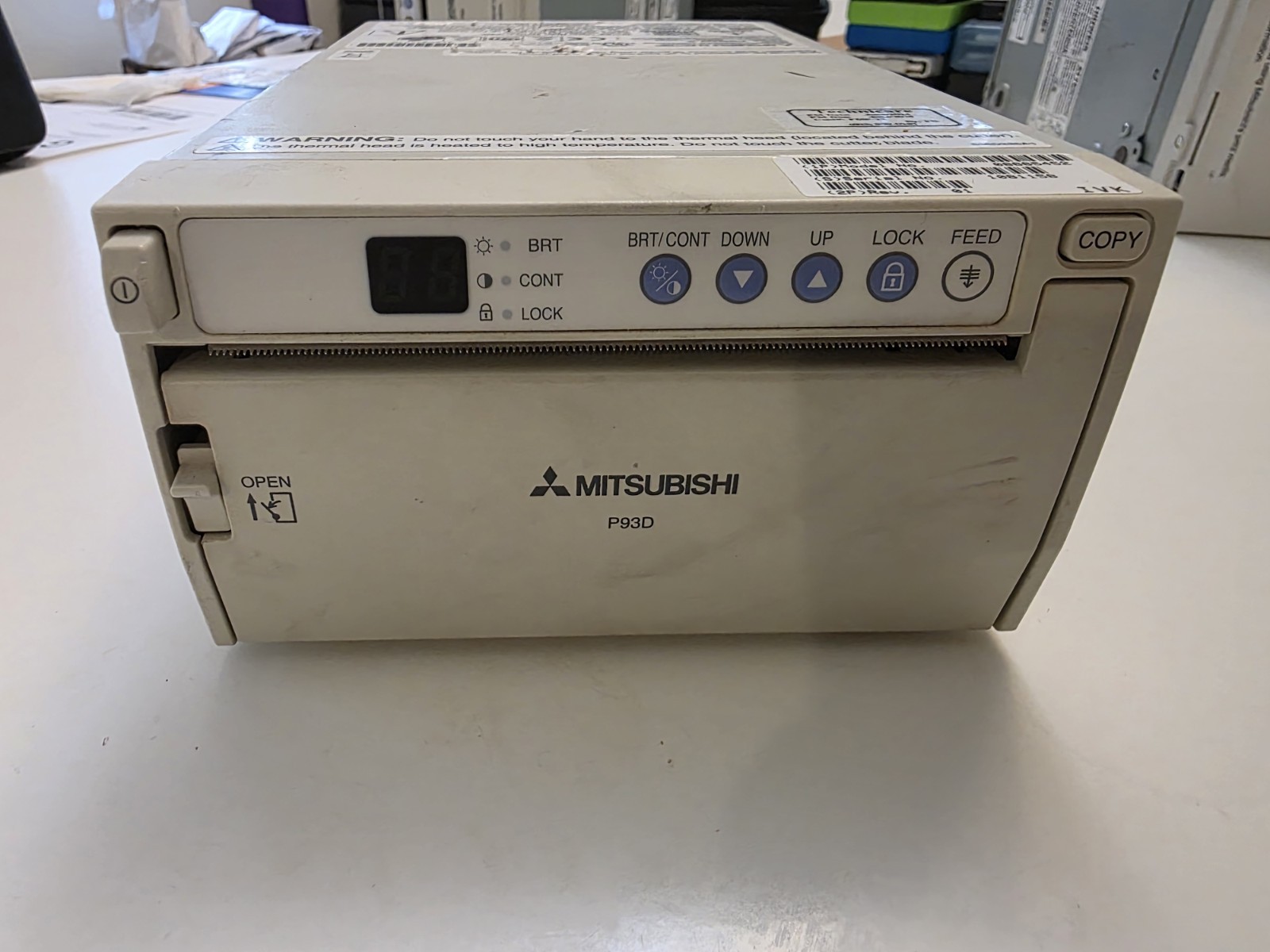 Mitsubishi P93D / Digital Thermal Printer 30days Warranty