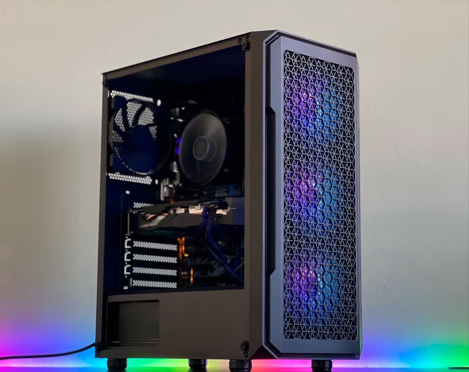 Gaming Computer Workstation AI PC Nvidia RTX 5060 Ryzen 9 5900X 64GB RAM 1TB SSD