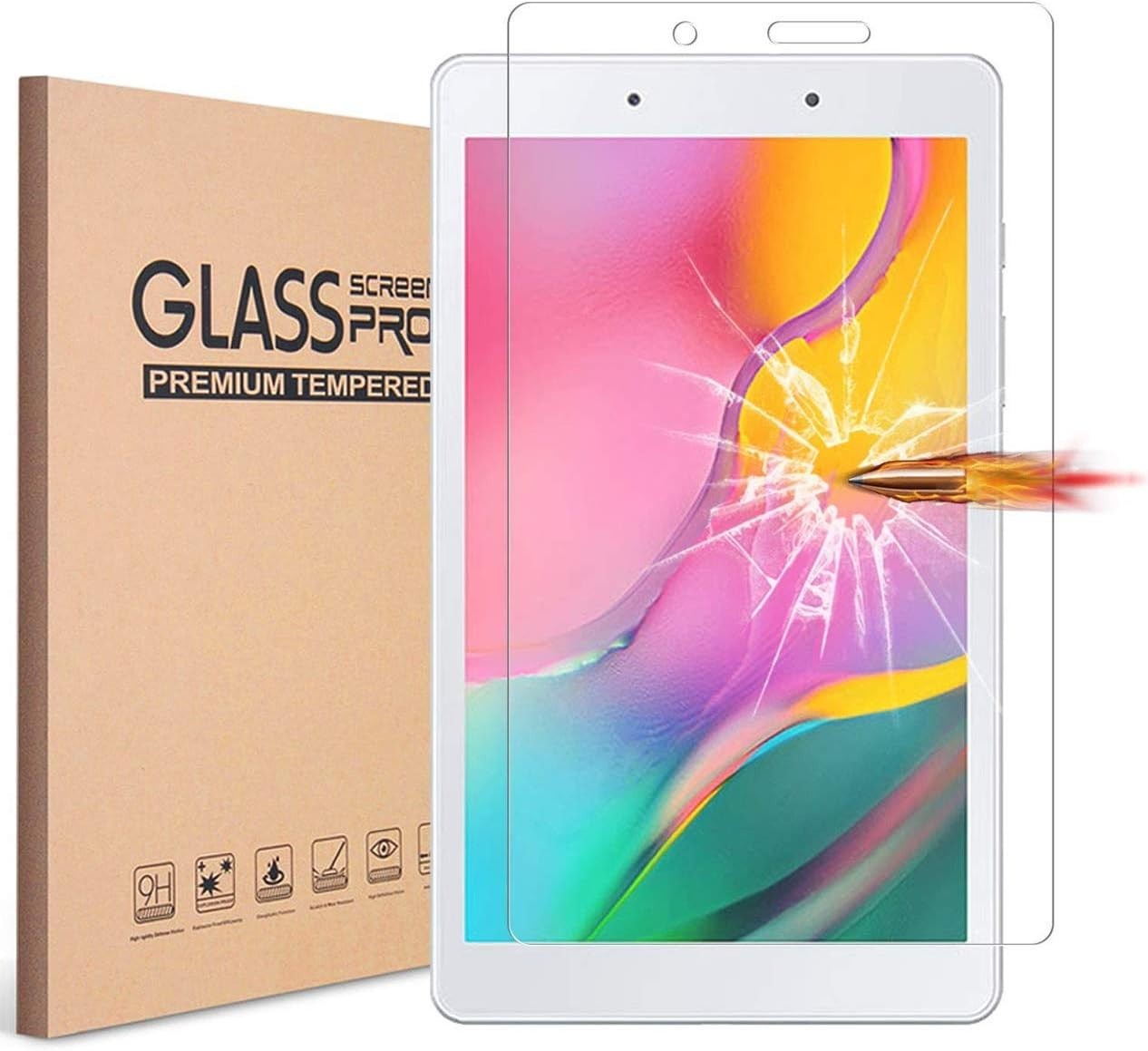 Tempered Glass Screen Protector Premium For Samsung Galaxy Tab A 8.0″ T290/T295