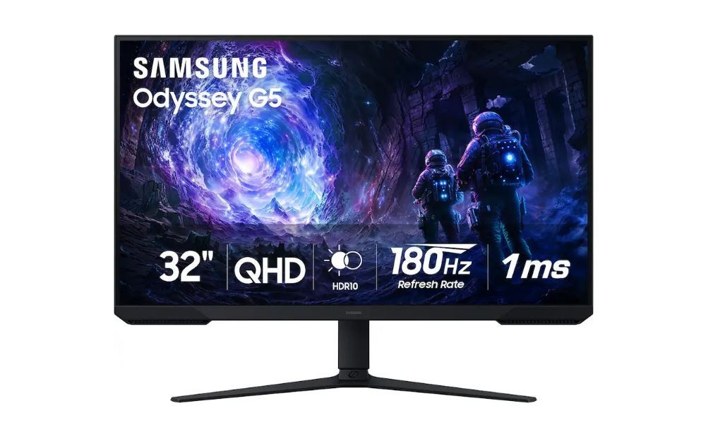 Samsung 32″ Odyssey G51F QHD 180Hz 1ms AMD FreeSync HDR10, Gaming Monitor