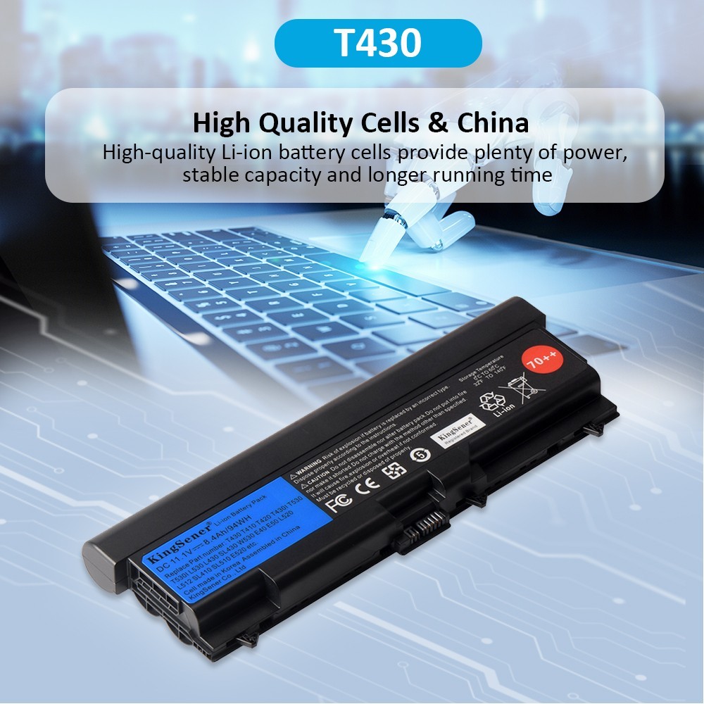45N1007 45N1006 Battery For Lenovo ThinkPad T430 T530 W530 L430 T430i 70++ 9CELL