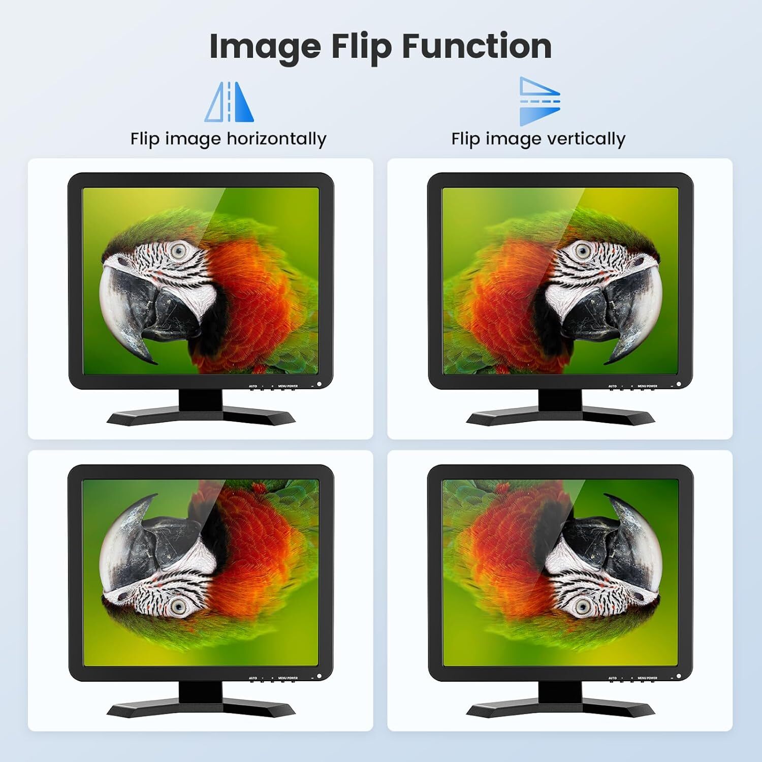 Eyoyo 17″ CCTV Monitor 1280×1024 Security Camera Monitor LCD Screen HDMI/VGA/BNC