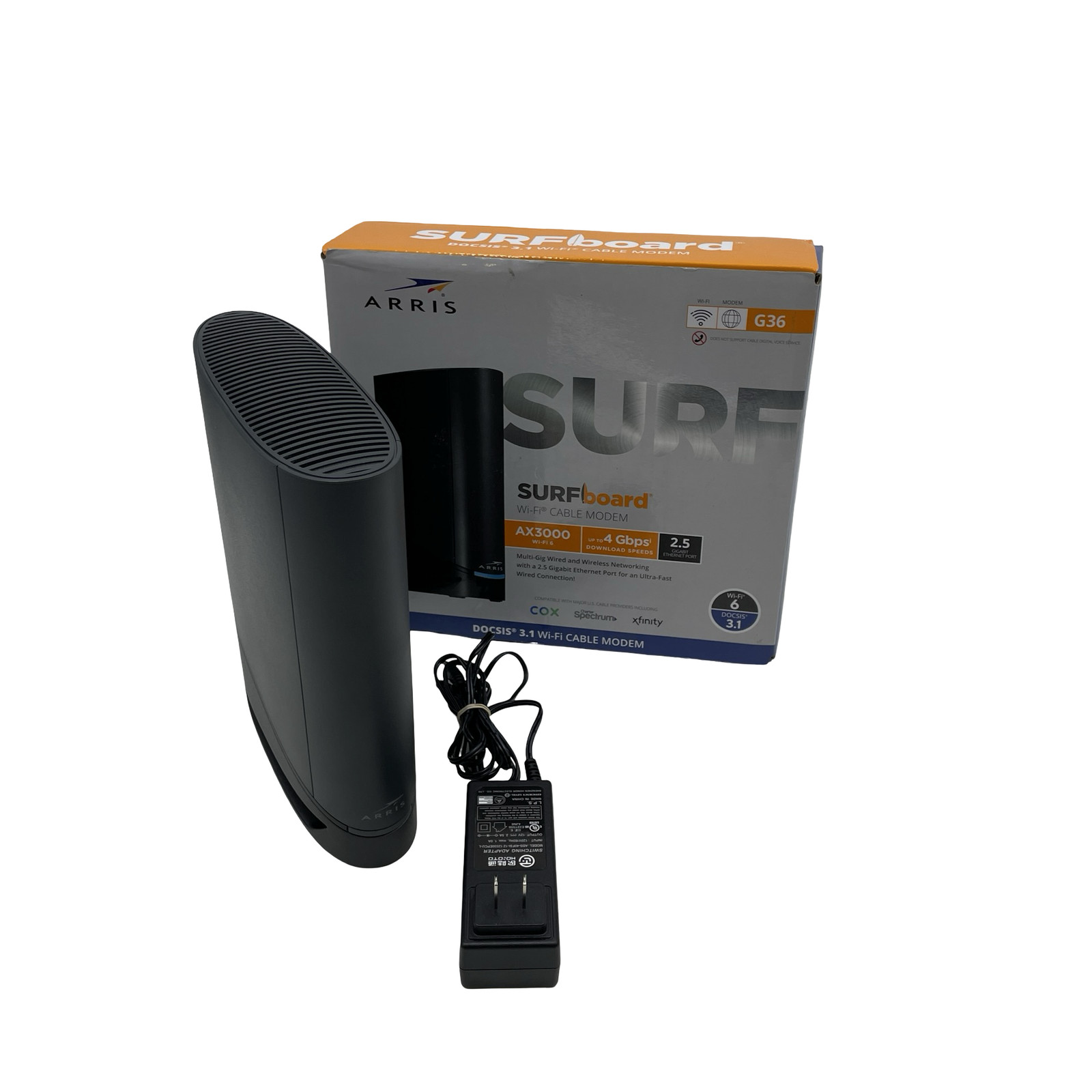 ARRIS SURFboard G36 DOCSIS 3.1 Wi-Fi 6 Cable Modem #U5432 (VH)