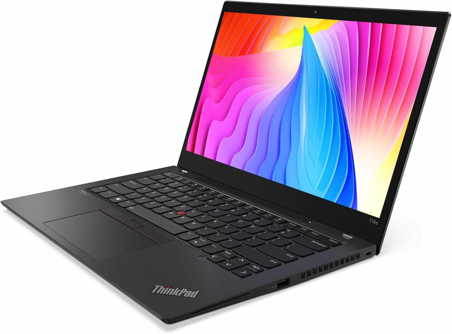 Lenovo T14s Gen 2i 14″ i7-1185G7 32GB RAM 512GB SSD UHD GT2 Black Very Good