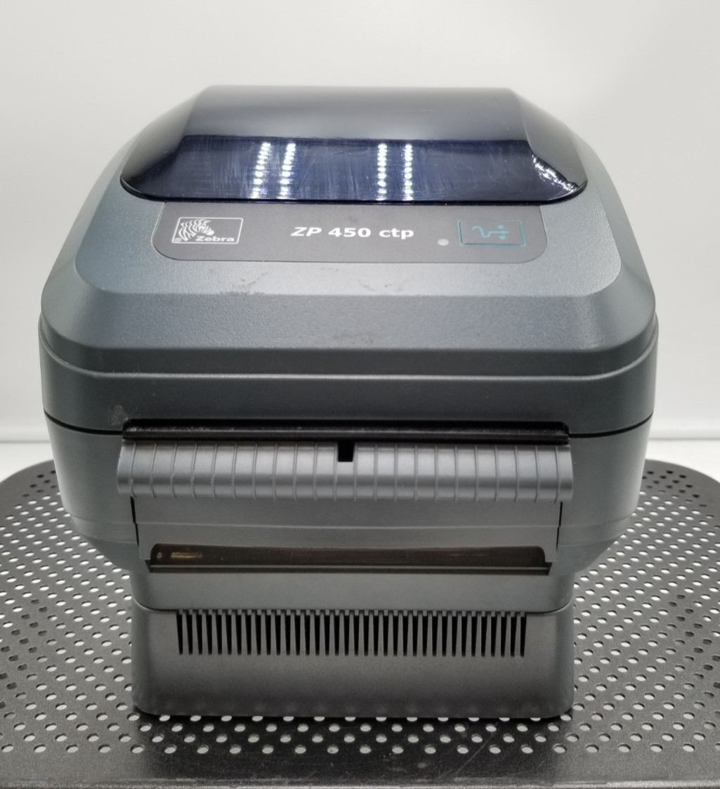 Zebra ZP450 Direct Thermal Shipping Label Printer (ZP 450) -FOR PARTS