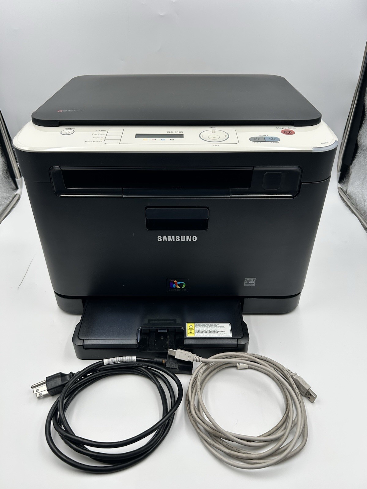Samsung CLX-3185FW Color Xpression All-In-One Color Laser Printer No ink