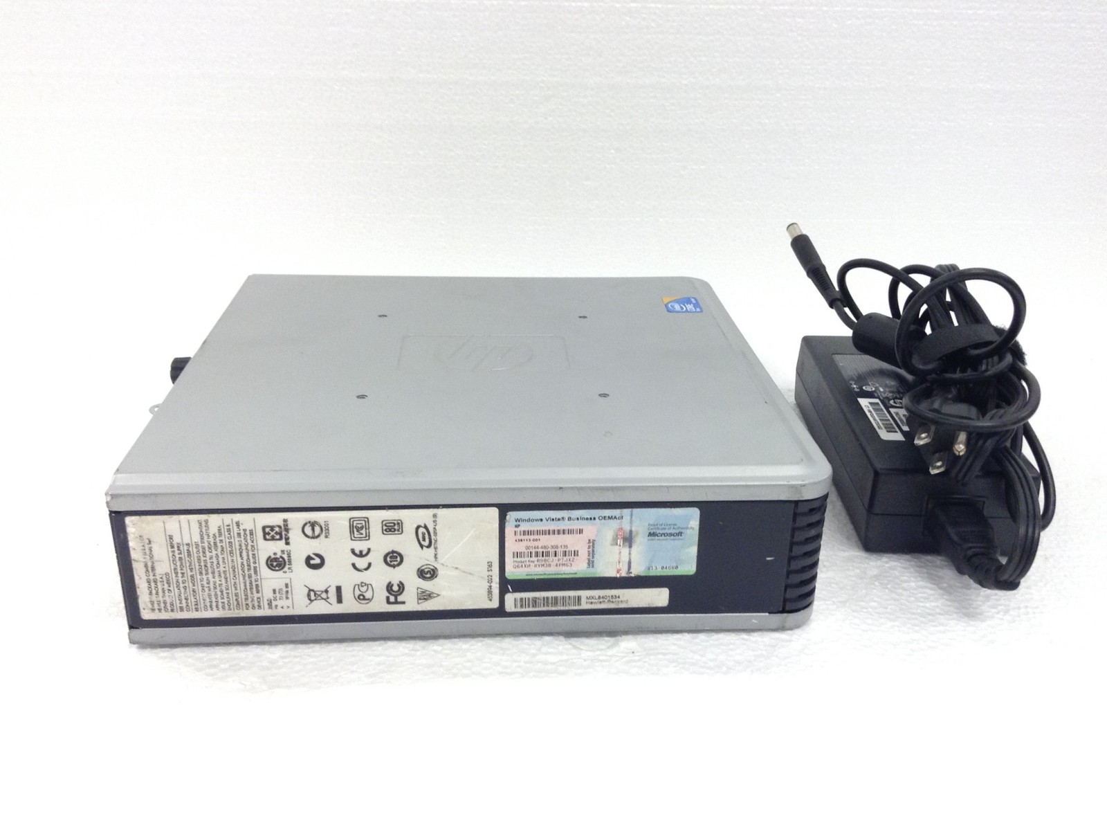 HP Compaq DC7800 Core 2 Duo E6850 3GHz Ultra Slim PC w/2GB, DVDRW, AC, No HDD