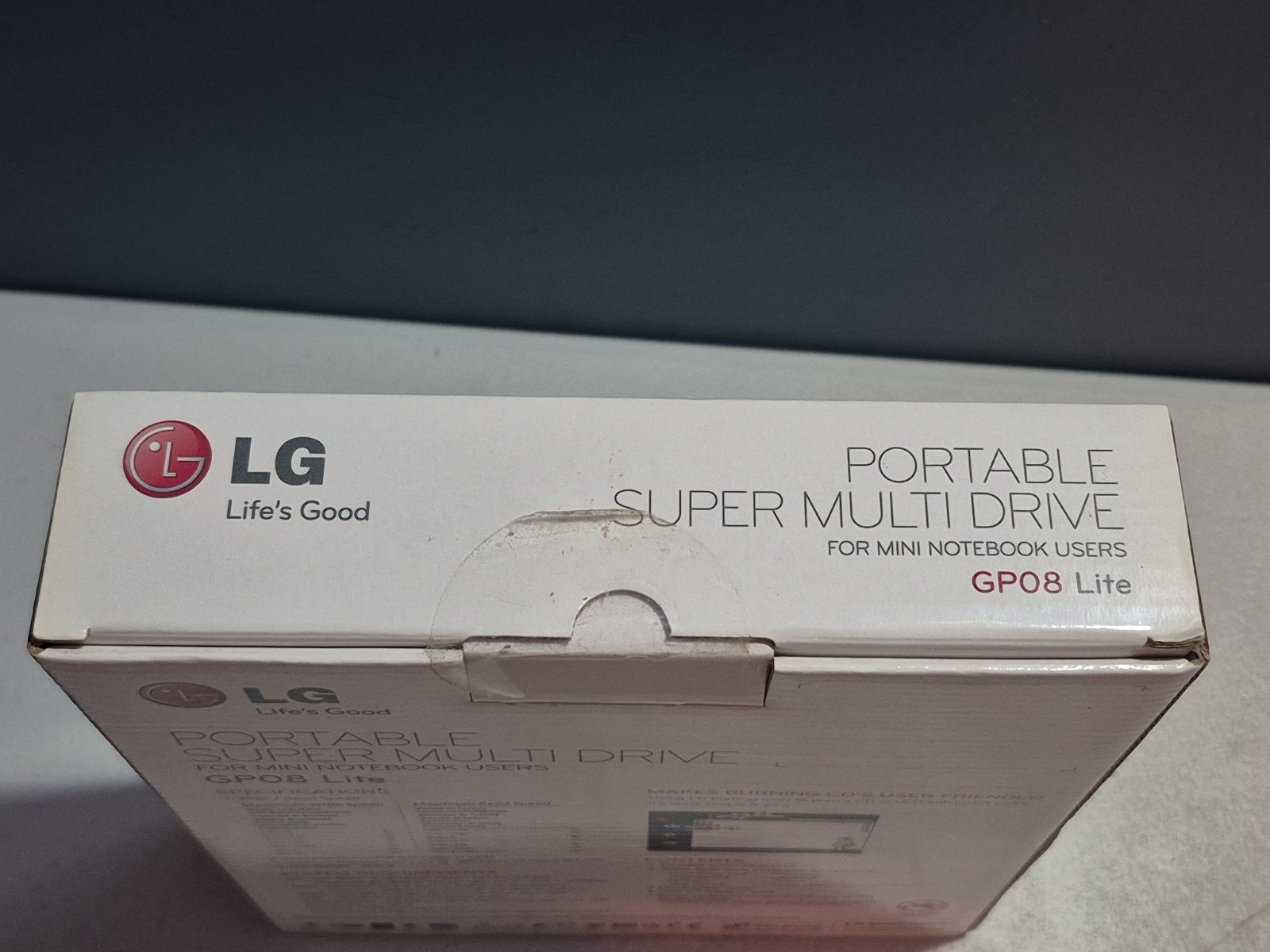 LG GP08 Lite Portable Super Multi Drive External DVD Writer USB Complete in Box