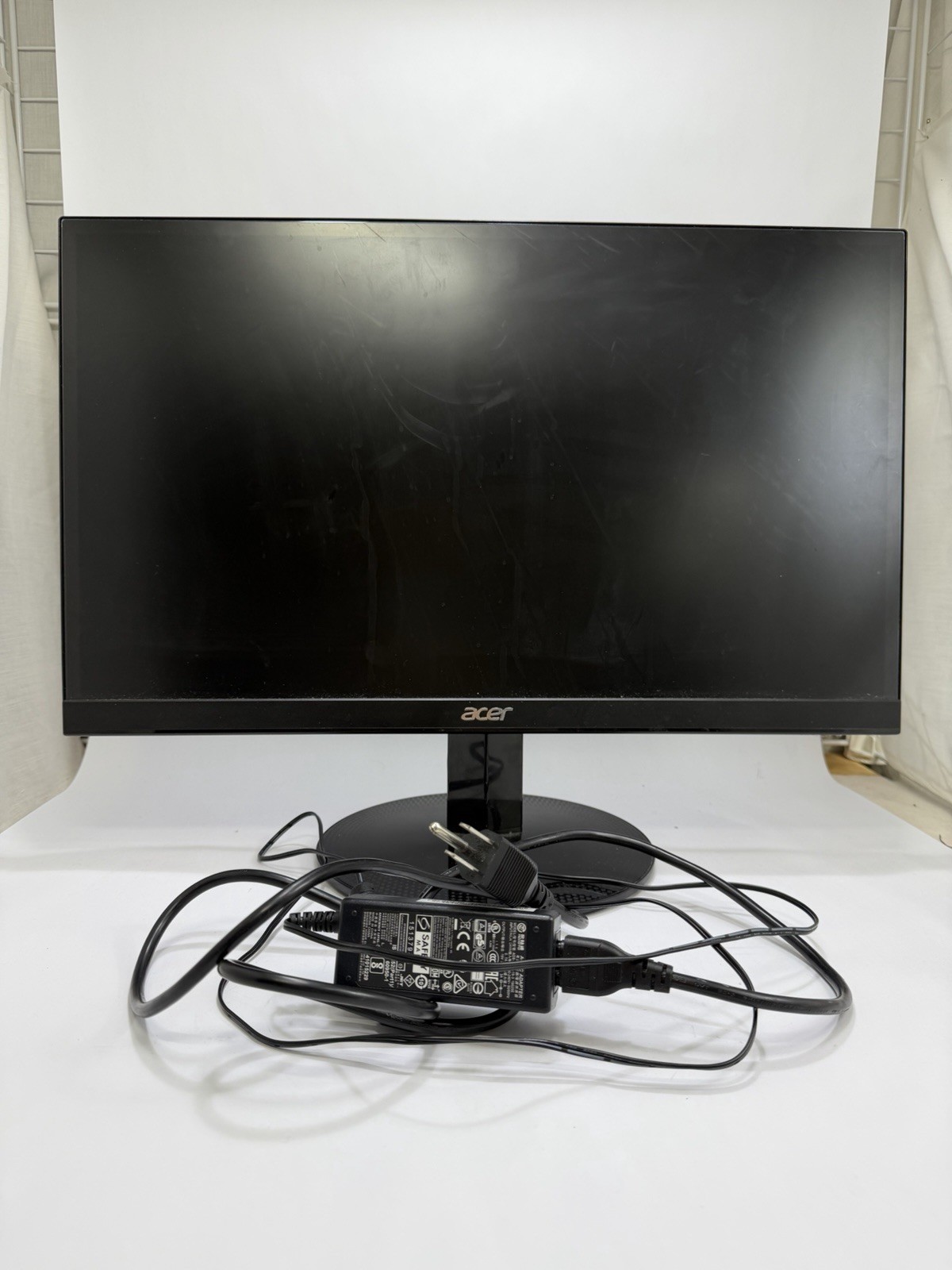 Acer SB220Q 21.5″ LED Monitor 1920×1080 75Hz Black HDMI VGA Inputs Used