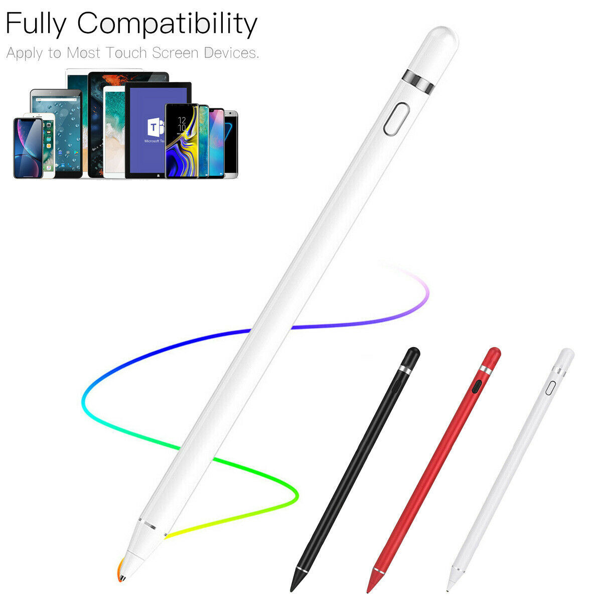 Pencil Stylus For iOS / Samsung Galaxy Tablet / Phone / Lenovo LG Laptop Desktop