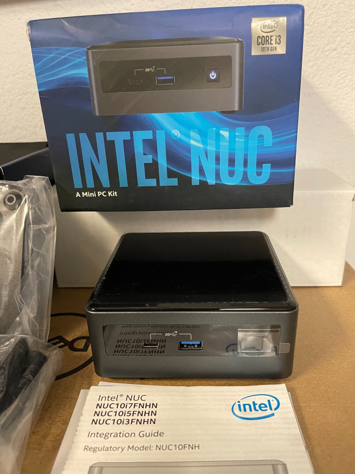 Intel NUC10i3FNH (Barebones, No RAM/SSD/OS) – barely used, tested, Retail Box