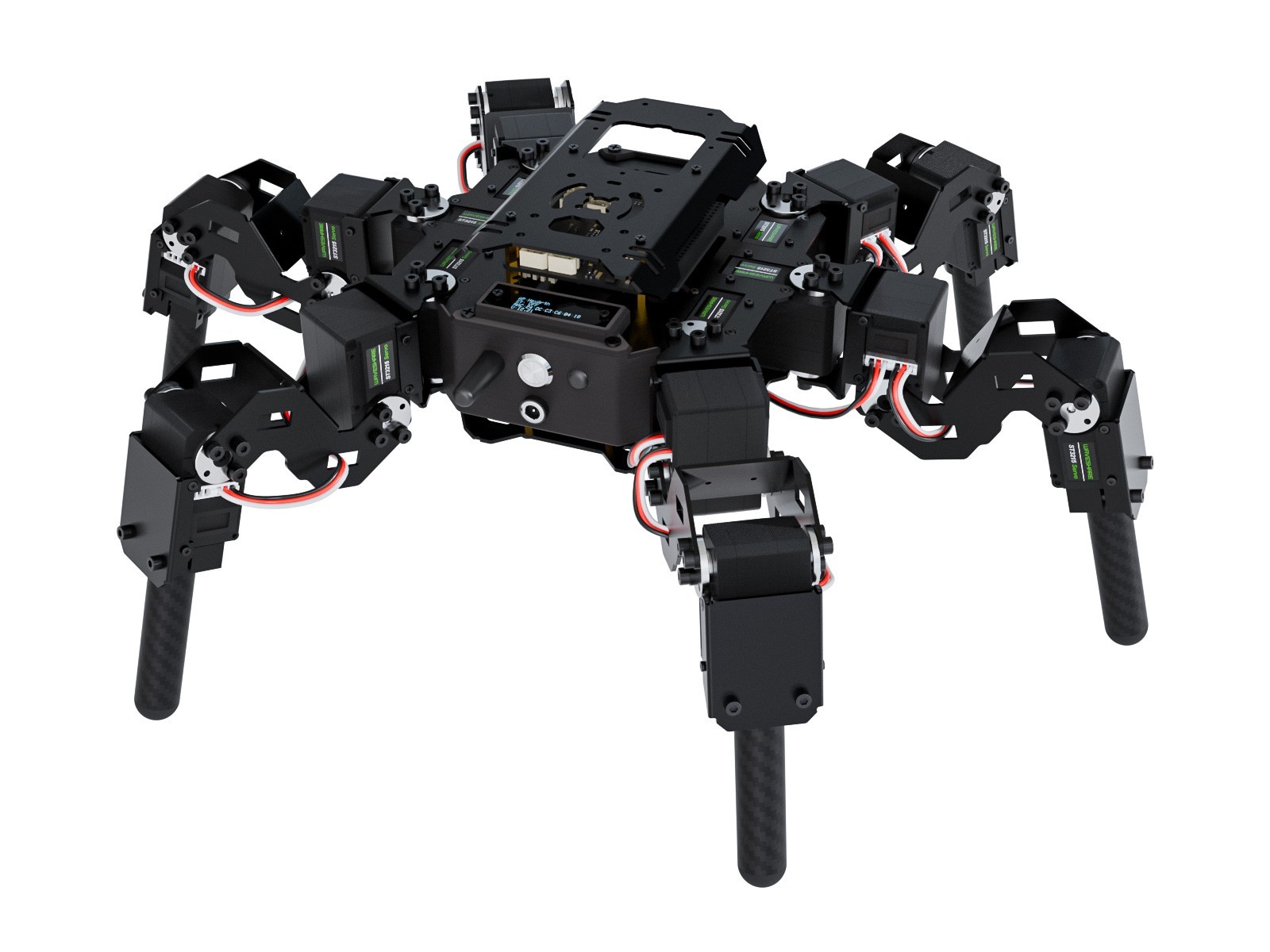 Waveshare 18-DOF HexArth Bionic Hexapod Robot, Open Source For ESP32,Vector Moti