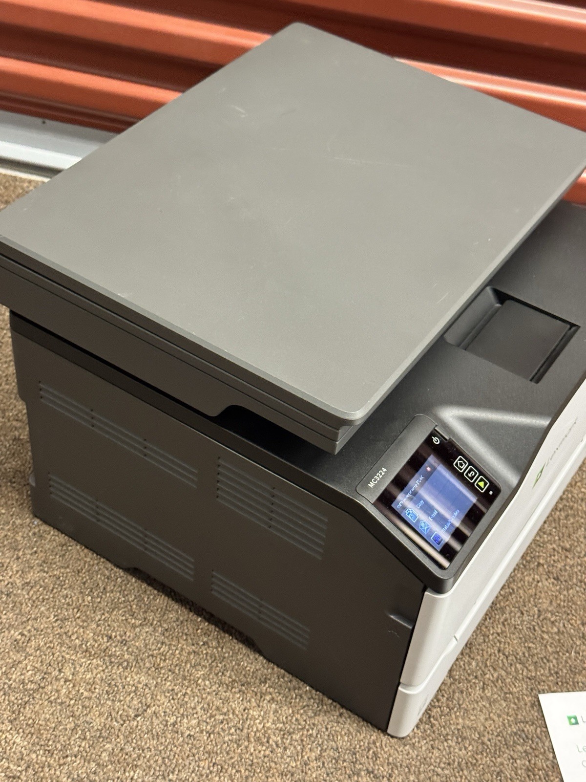 Lexmark MC3224dwe Color Laser All-In-One Printer, Pg: 4 Only, Testing Pages Only