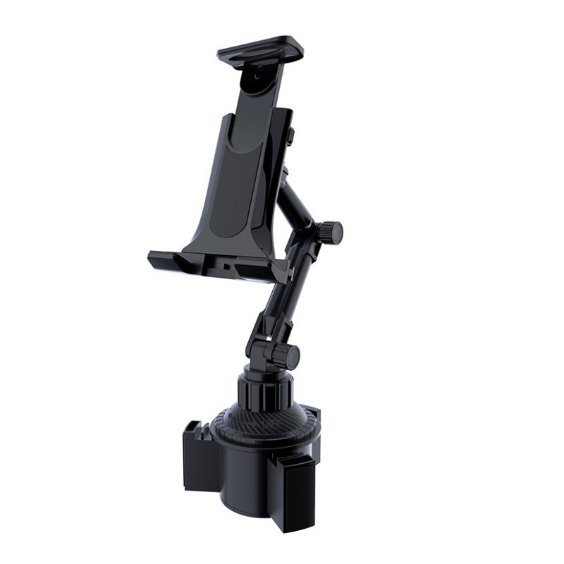 360 Degree Car Mount Adjustable Cup Holder Stand Cradle For iPhone iPad Tablet