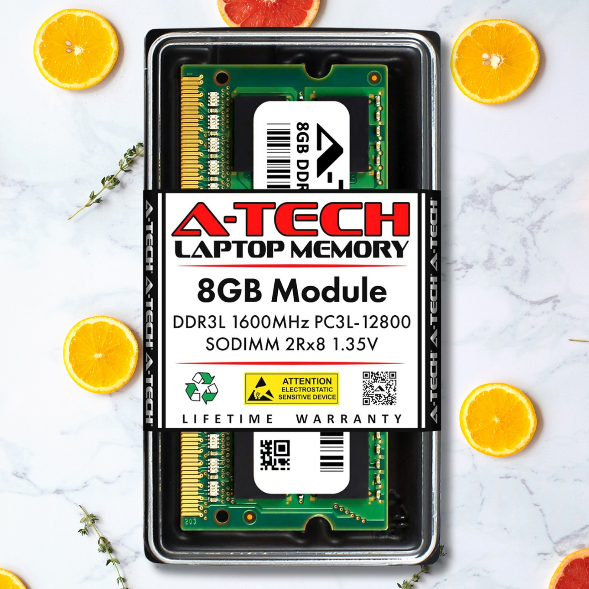 8GB DDR3 1600 PC3-12800 Laptop SODIMM 204-Pin Memory RAM PC3L DDR3L 1x 8G