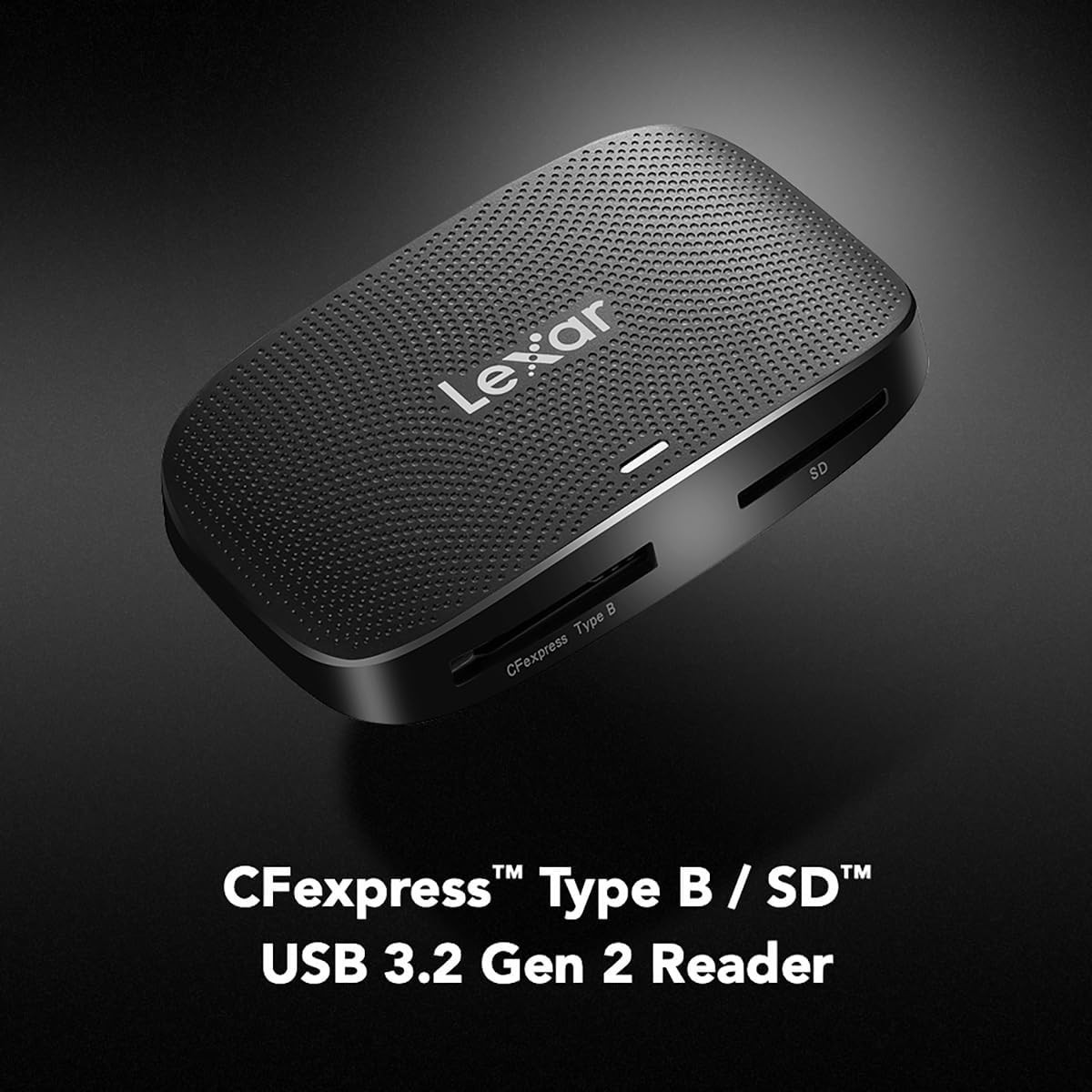 Professional CFexpress Type B/SD USB 3.2 Reader Up to 10Gbps – Compact Design