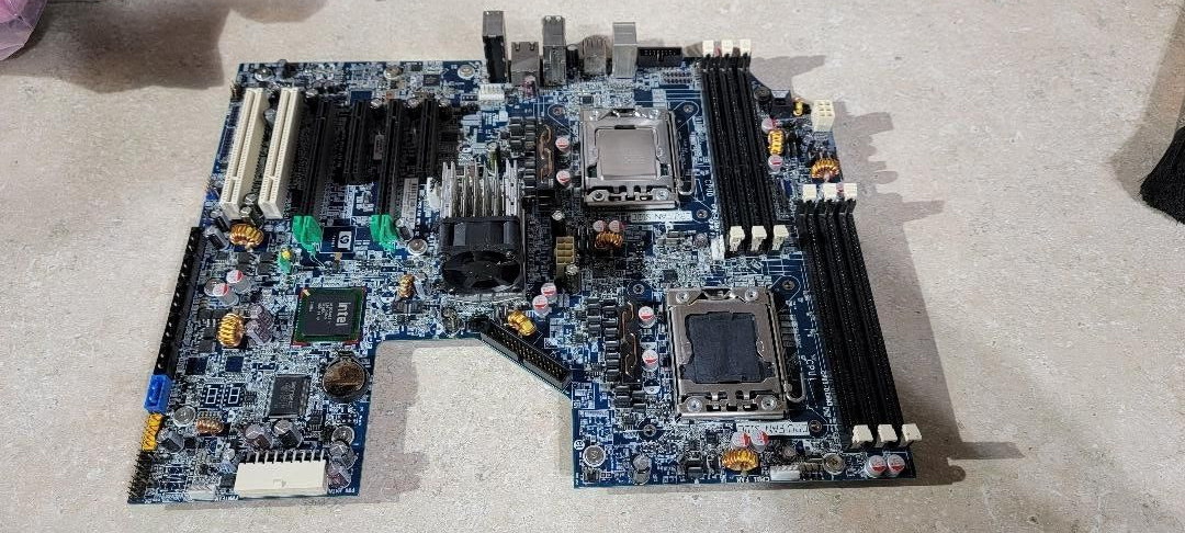 Z600 Workstation Socket LGA 1366 Motherboard/CPU 591184-001 460840-003 READ