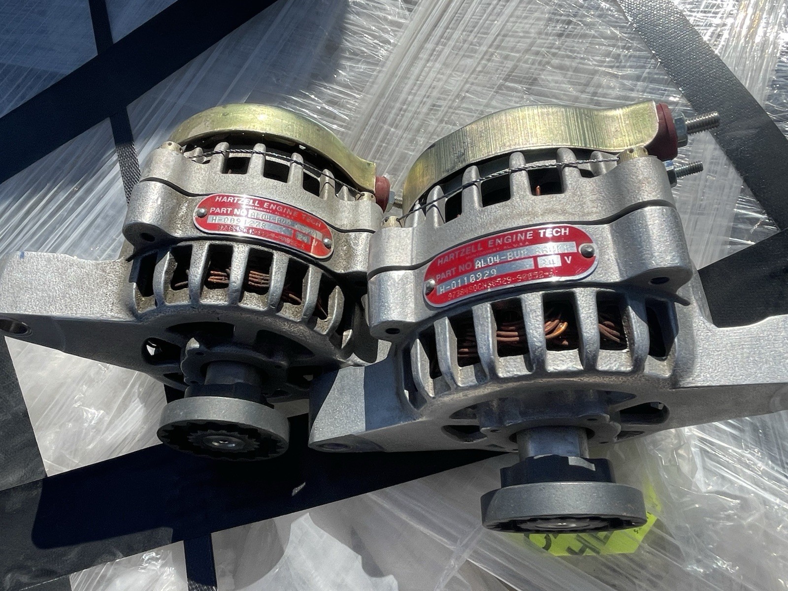 LOT of 2 HARTZELL ENGINE TECH #AL04-BUP 664k1 unknown condition can’t test it.