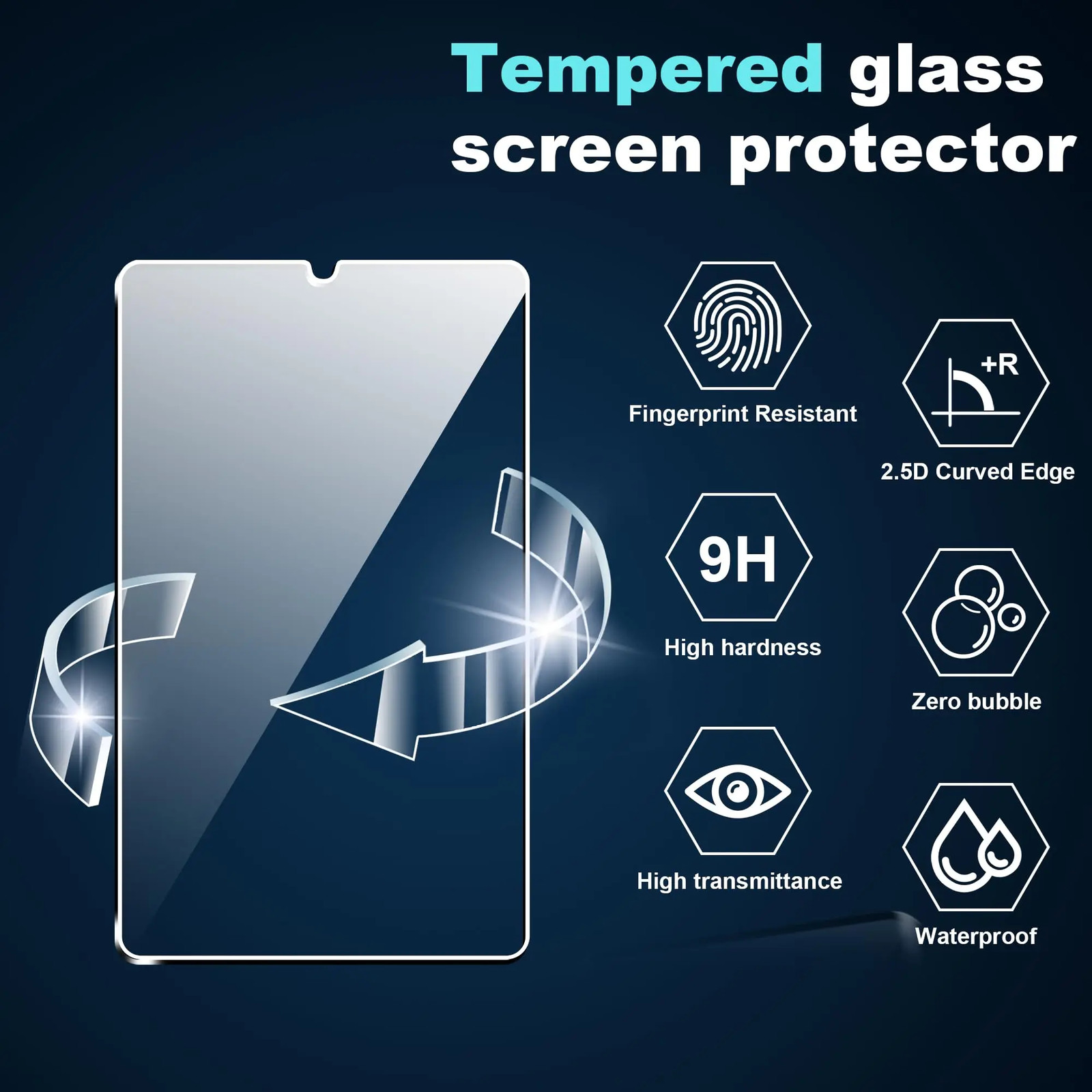 2PCS Redmi Pad SE 4G (8.7 Inch) 2024 Tempered Glass Film Cover Screen Protector