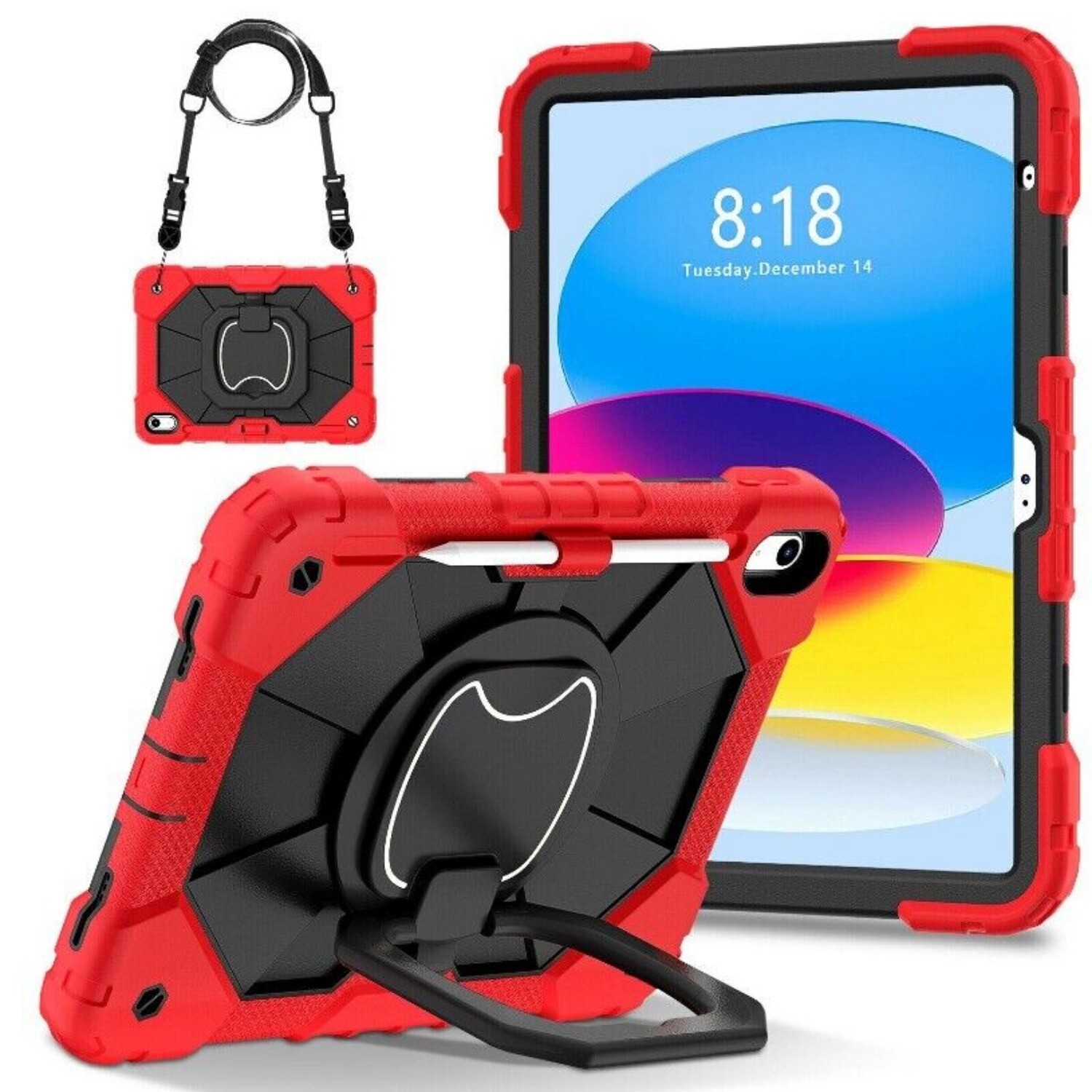 Cover For iPad 10.2″ 7 8 9th / 10.9″ Air 4 5 10th / Pro 11/ Mini Shockproof Case