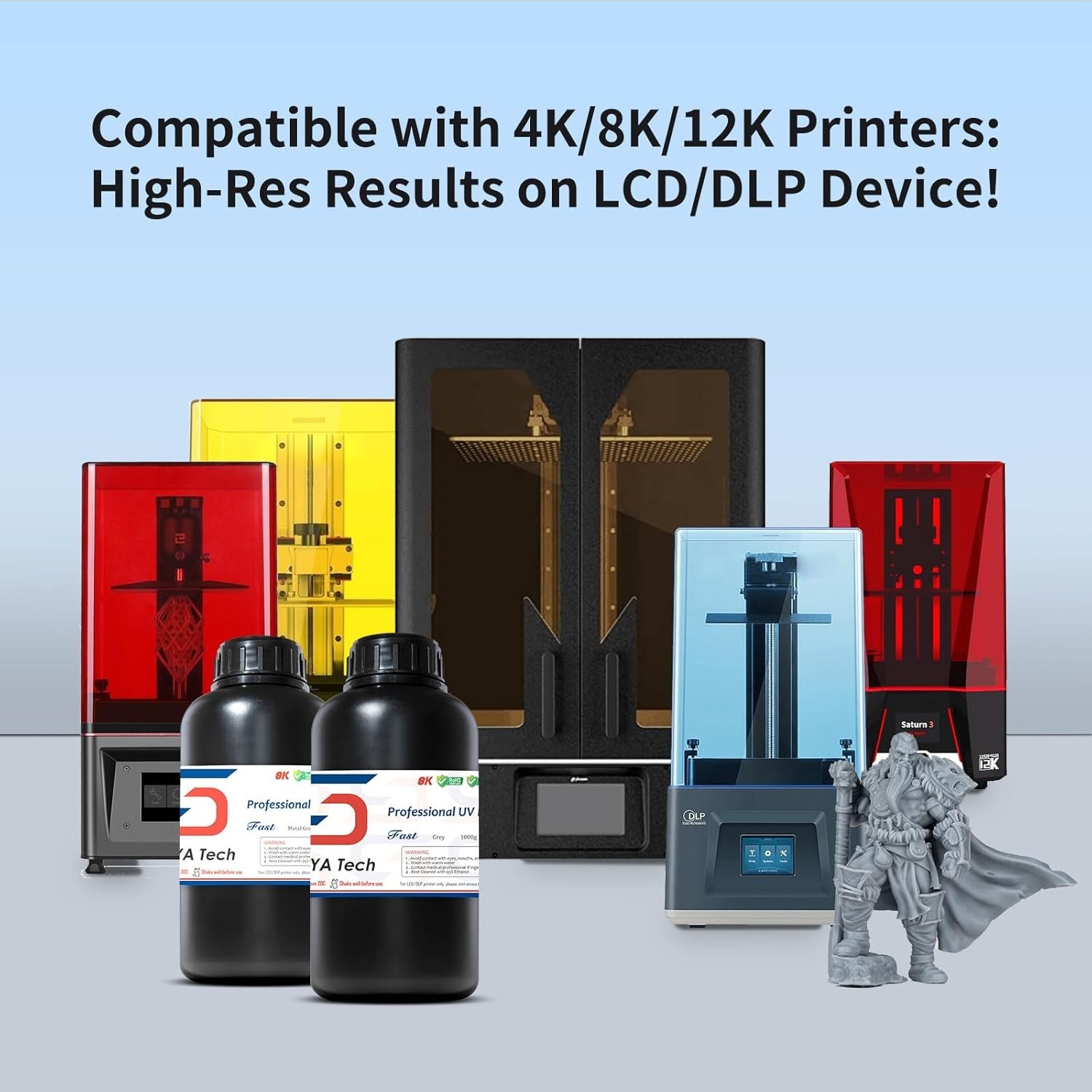 Fast ABS-Like 3D Printer Resin 405nm UV-Curing Non-Brittle High Precision 3D …