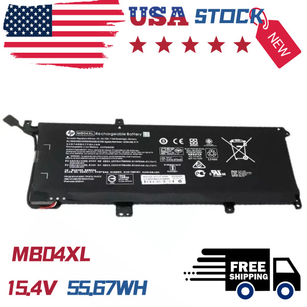 Genuine 55.67Wh MB04XL Battery for HP ENVY x360 m6-aq105dx 15-AQ293MS 15-AR004NB