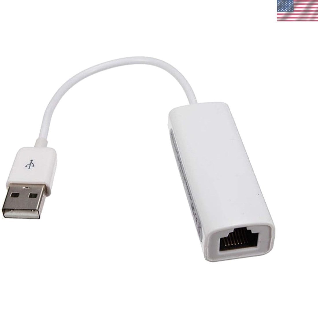 USB 2.0 to RJ45 Ethernet Adapter – Fast 10/100Mbps Connection, Compact Design