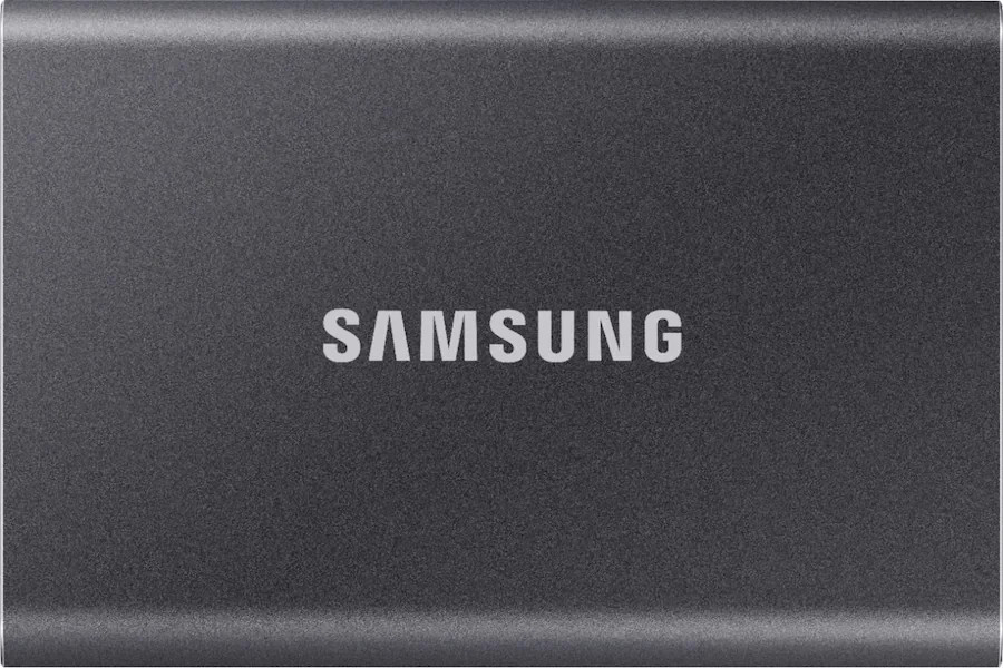 Samsung T7 2TB Portable SSD USB Gen 2 External Gray 100% Health