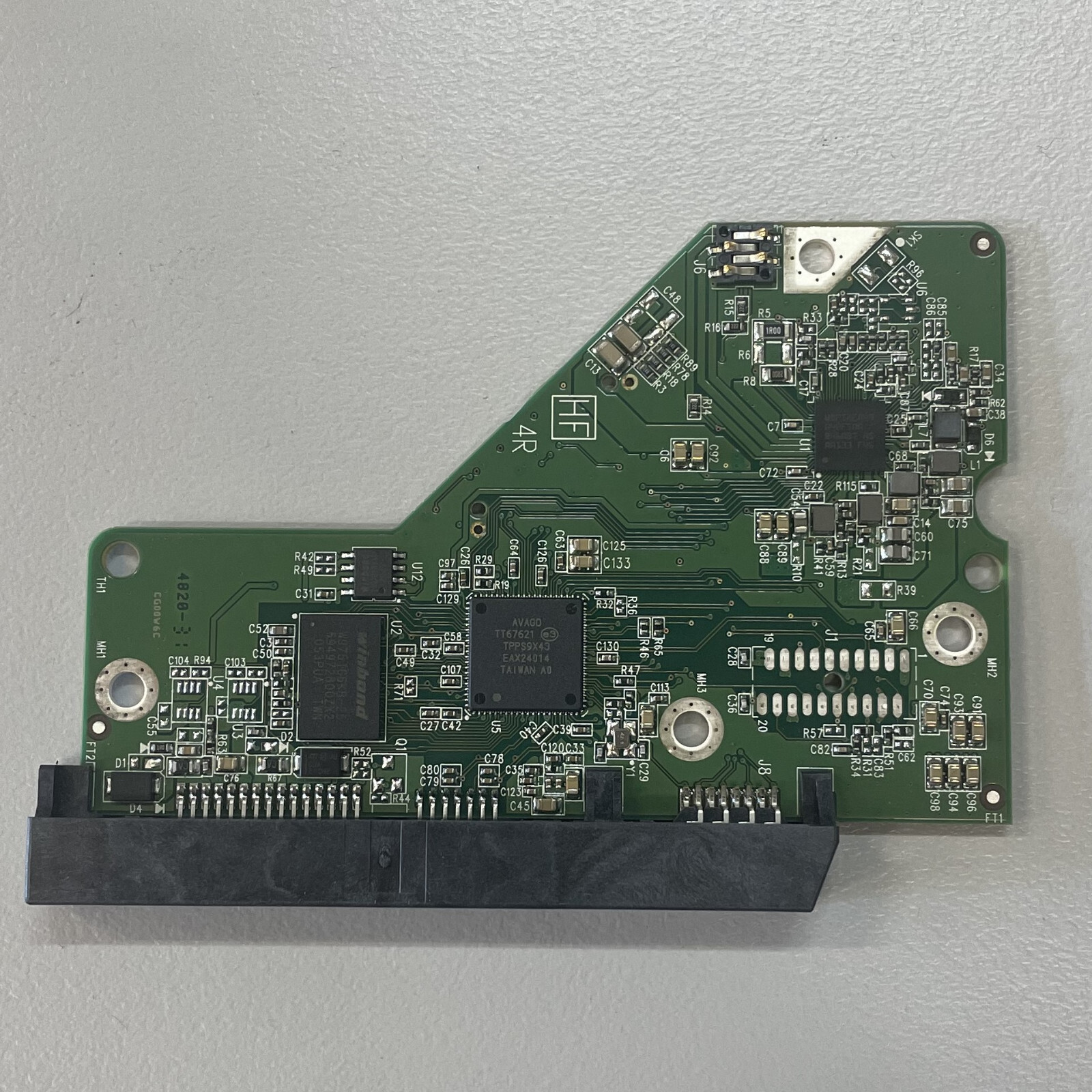 WD WD10EZEX-75WN4 3.5″ 1 TB SATA HDD PCB Board 2060-800039-001 REV P1 R/N 800039
