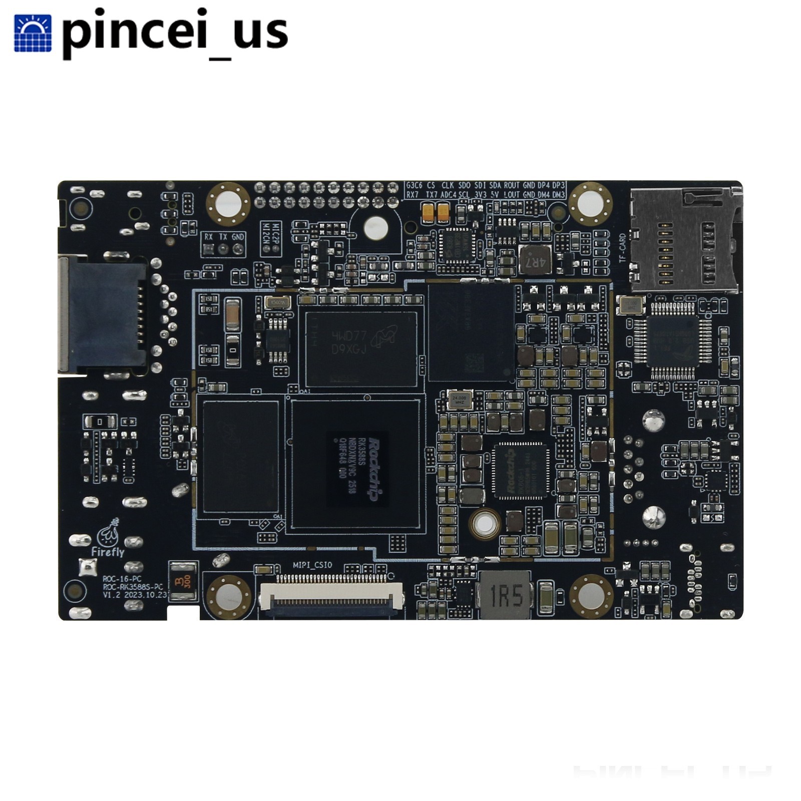 ROC-RK3588S-PC 8-Core 8K Opensource Artificial Intelligent Development Boards