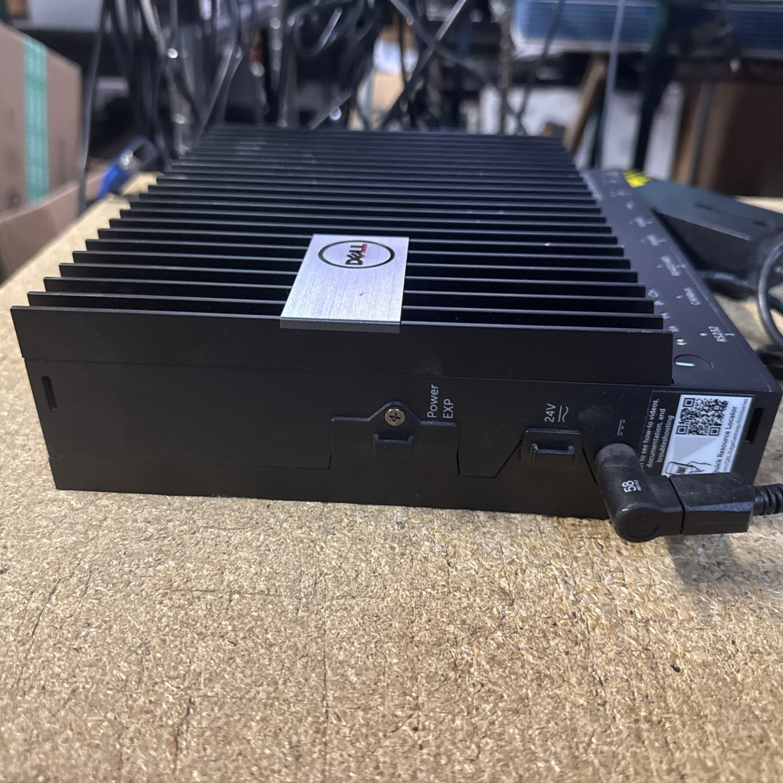 DELL EDGE GATEWAY 5000 INTEL ATOM E3827 1.74GHZ 8GB RAM 64GB SSD w/ PWR