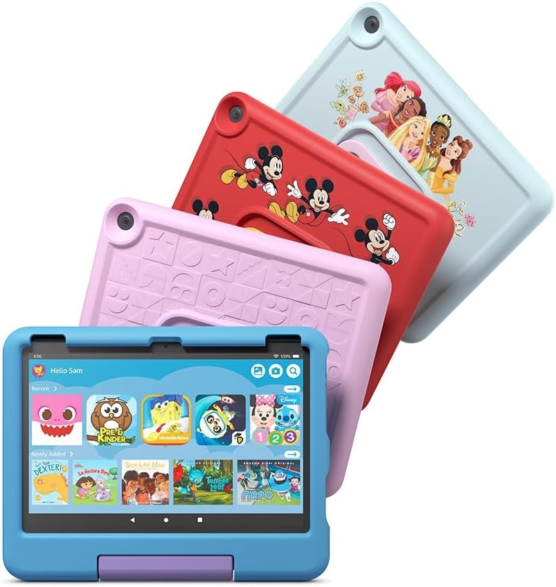 Case for Fire HD 10 Tablet 13th Gen (2023) – Kid-Proof, Shockproof, Blue