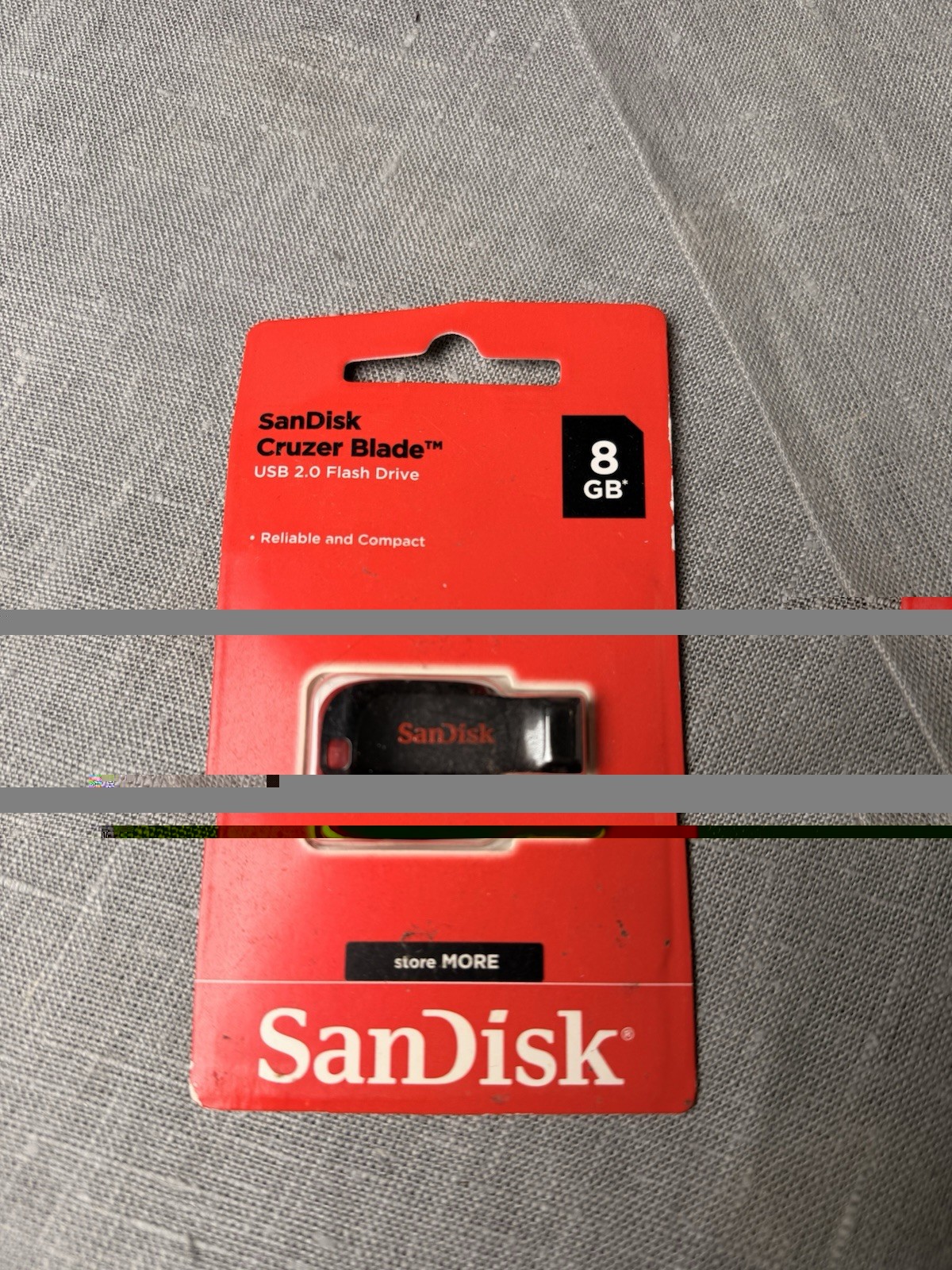 SanDisk Cruzer Blade 8GB USB 2.0 Flash Drive SDCZ50-008G-B35 New