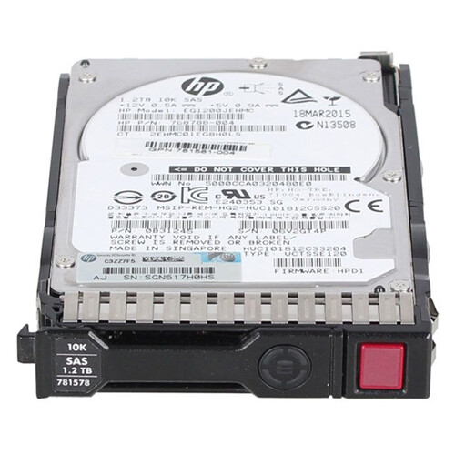 781518-B21 HP 1.2TB 12G SAS 10K 2.5″ SFF SAS HDD 781578-001