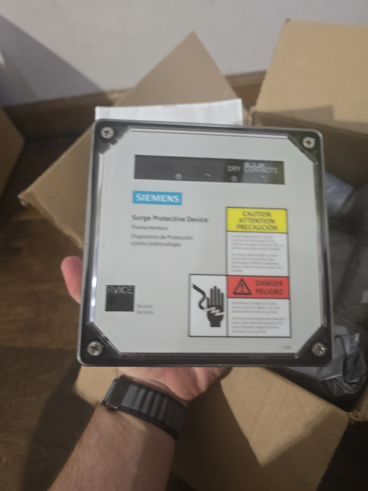 NEW Siemens Asco Type 2 Surge Protective Device TPS3C1110D2 Protection SPD