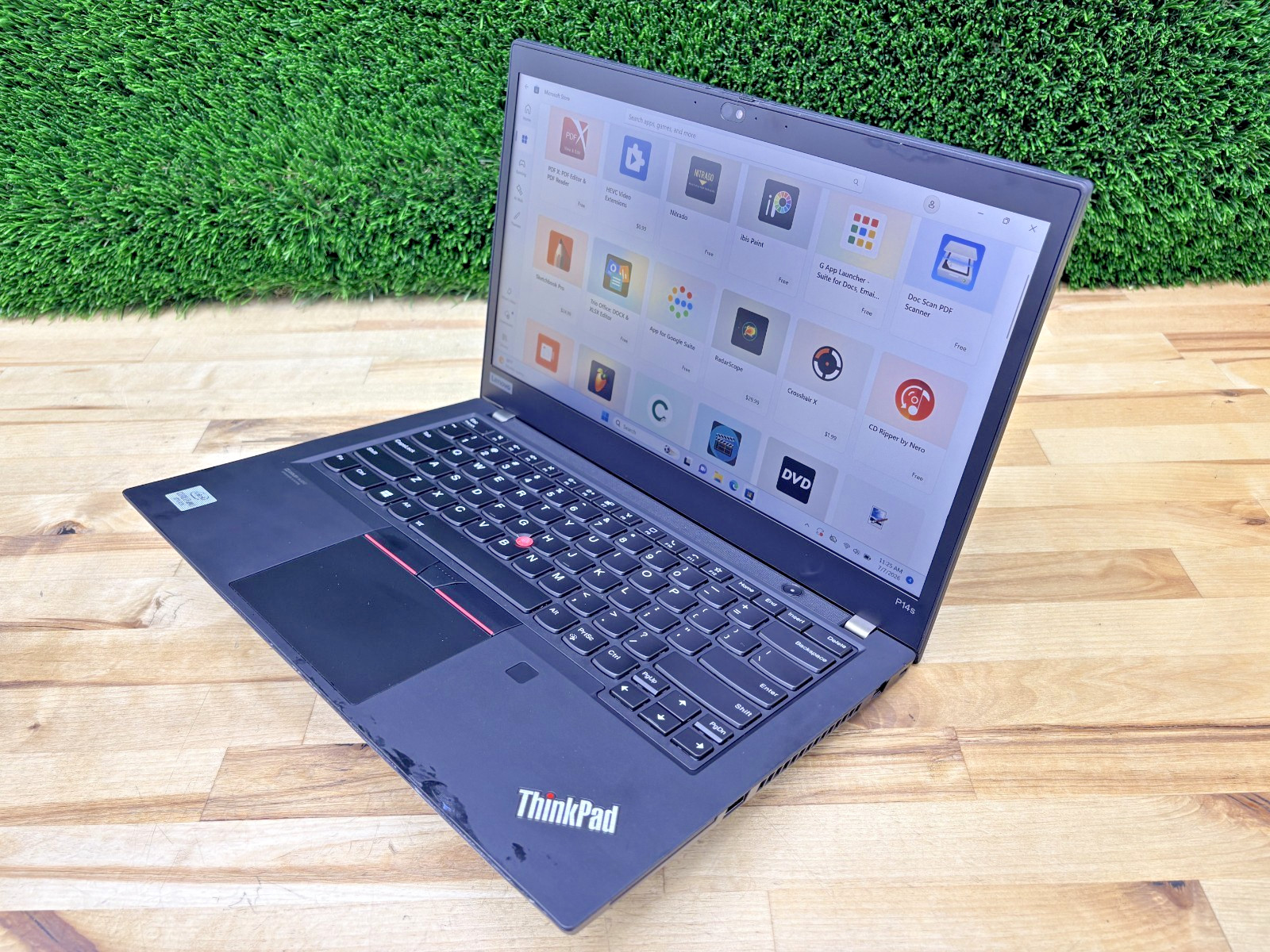 Lenovo ThinkPad P14s G. 1 Intel i7-10th Gen 1.80GHz 32GB RAM 512GB SSD W 11 Pro*