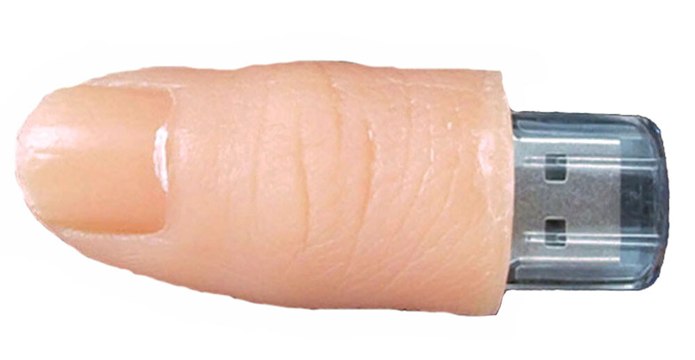 2.0 16gb 32gb 64gb 128gb Human Thumb Finger USB Flash Thumb Drive USA Shipper