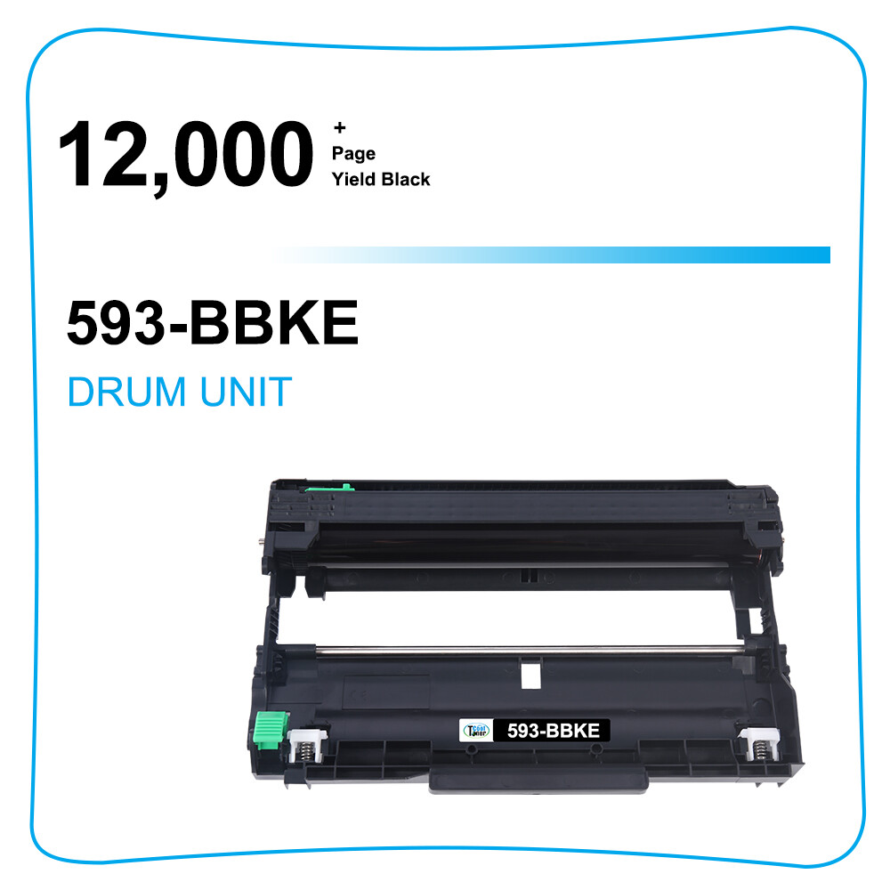 1 pack E310 (593-BBKE) Drum Unit Compatible for Dell E310dw E514dw E515dw E515dn
