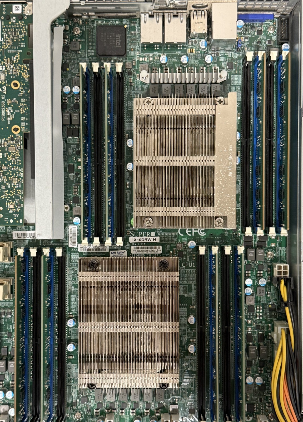 Supermicro SYS-1028R-WTNR Server 2x E5-2680 v4 64GB DDR4 2x 512GB SSD 2x PSU