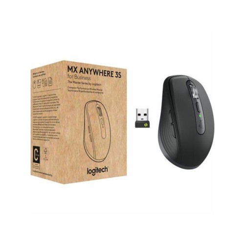 Logitech 910-006956 MX ANYWHERE 3S MOUSE FOR BUSINESS GRAPHITE BROWN BOX