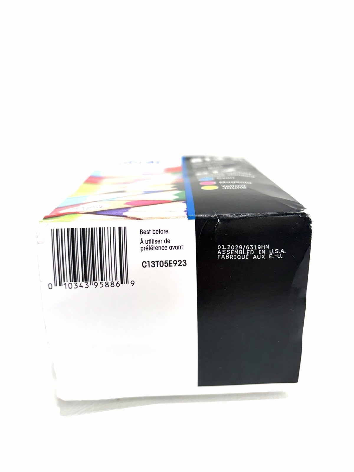 Epson Genuine 812XL Black, 812 Color Ink Cartridges EXP 2029,Sealed Ink,Open Box