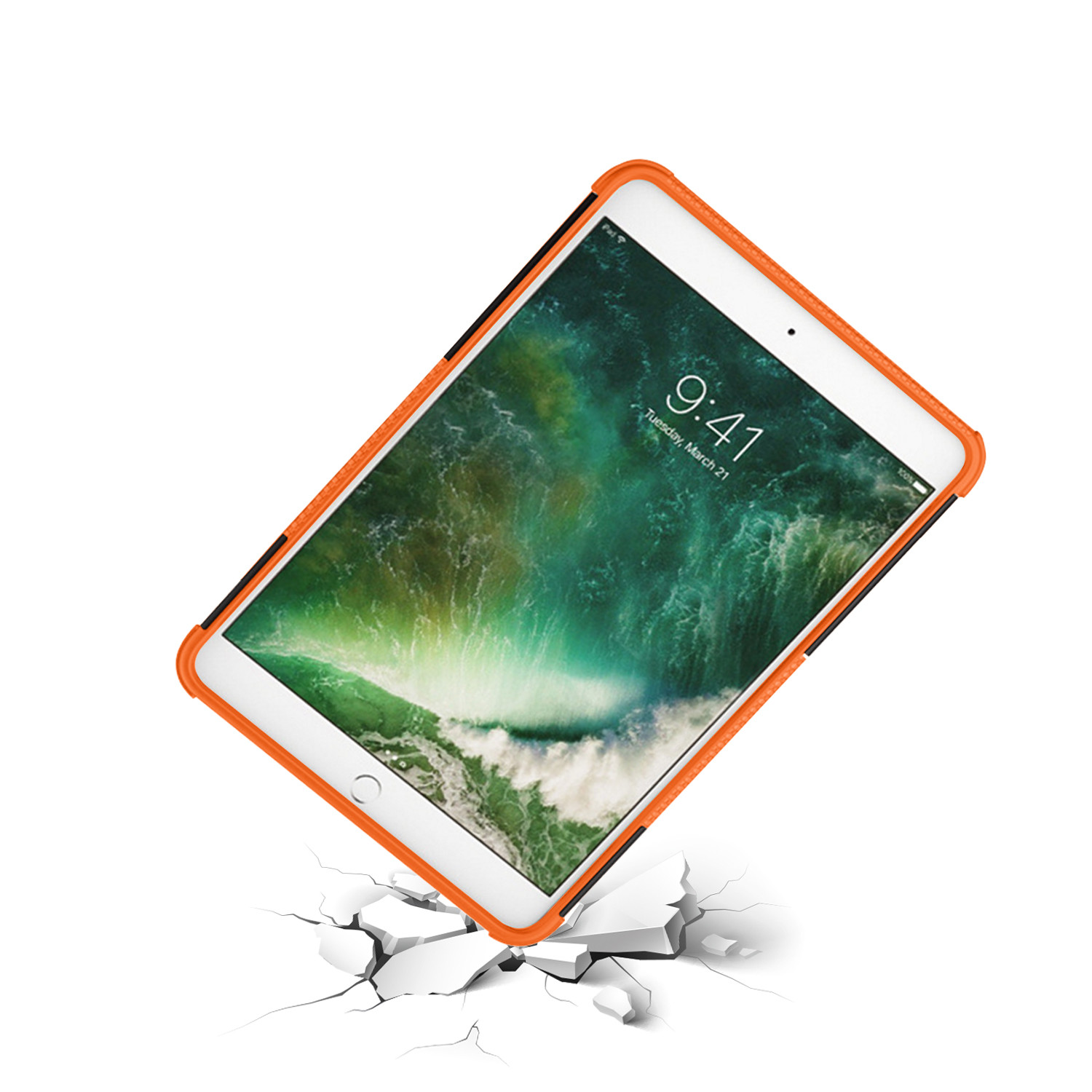 For New iPad 9.7 inch 6th Generation 2018 Tablet Silicone Case Cover Shock Proof