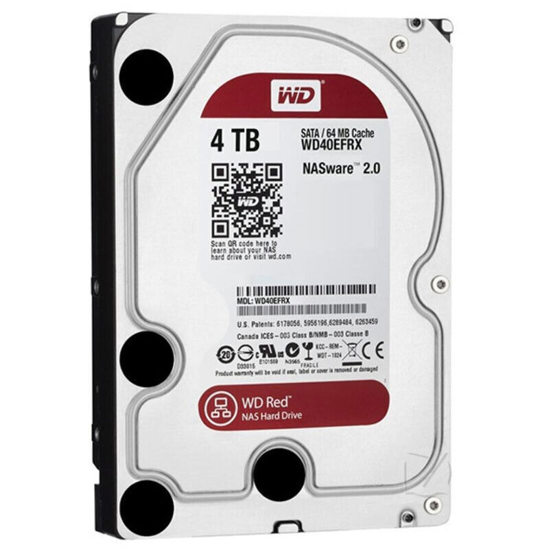 Western Digital Red WD40EFRX 4TB 5400RPM 3.5″ Internal NASware HDD Hard Disk