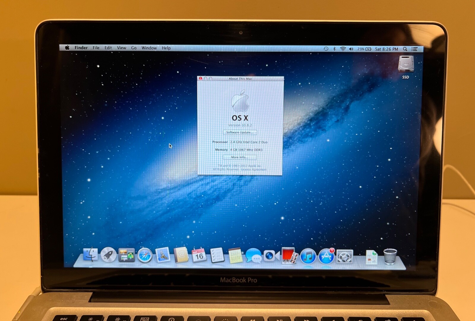 Apple 13″ MacBook Pro 7,1 A1278 2010 2.4GHz C2D / 4GB / 128GB SSD / NVIDIA 320M