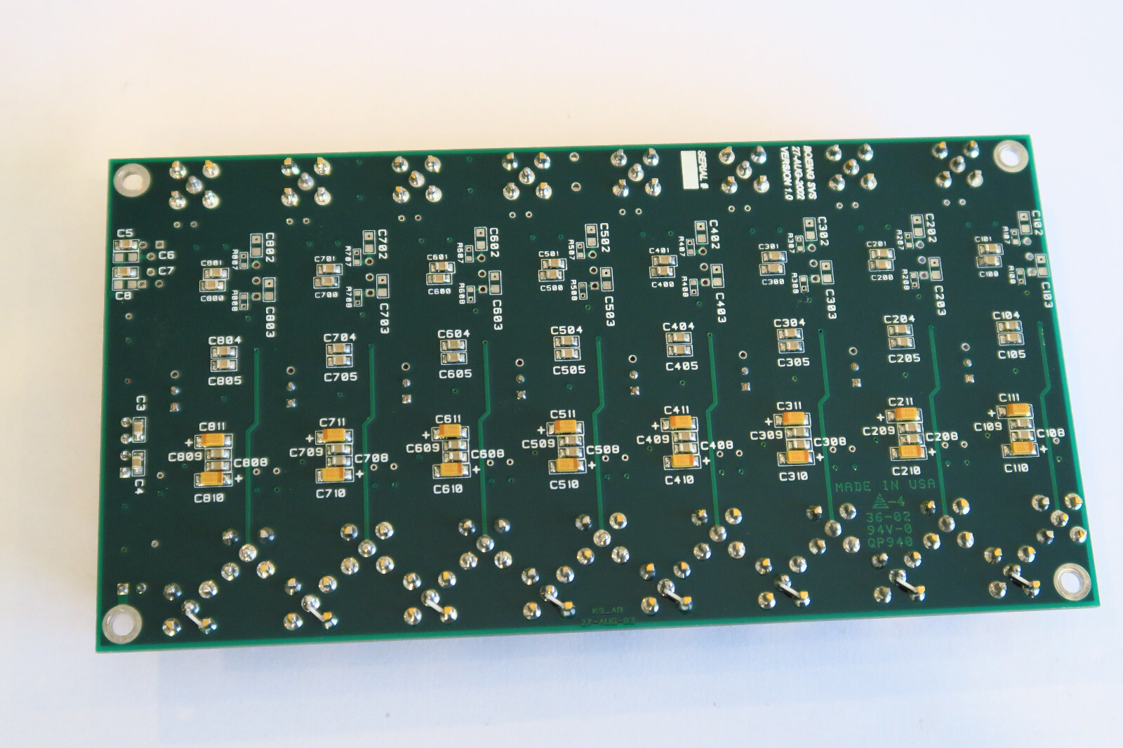 8 CHANNEL ANTI ALIAS FILTER AAF SSM2142 ADA4004 1NA128U SMA FEMALE CONNECTORS