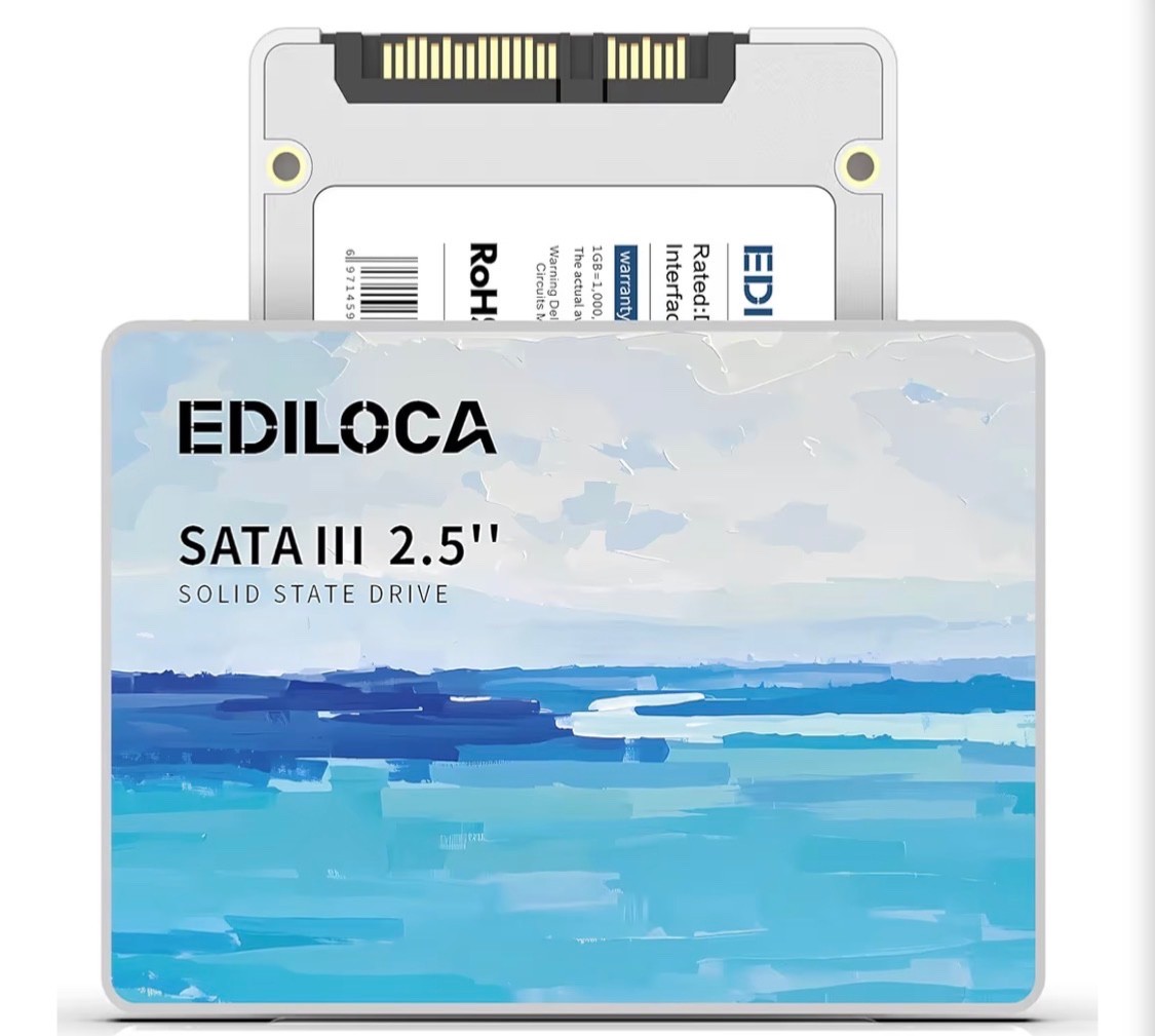512GB SSD Internal Solid State Drive, 2.5″ SATA III 6Gb/s, Up to 450MB/s Read Sp