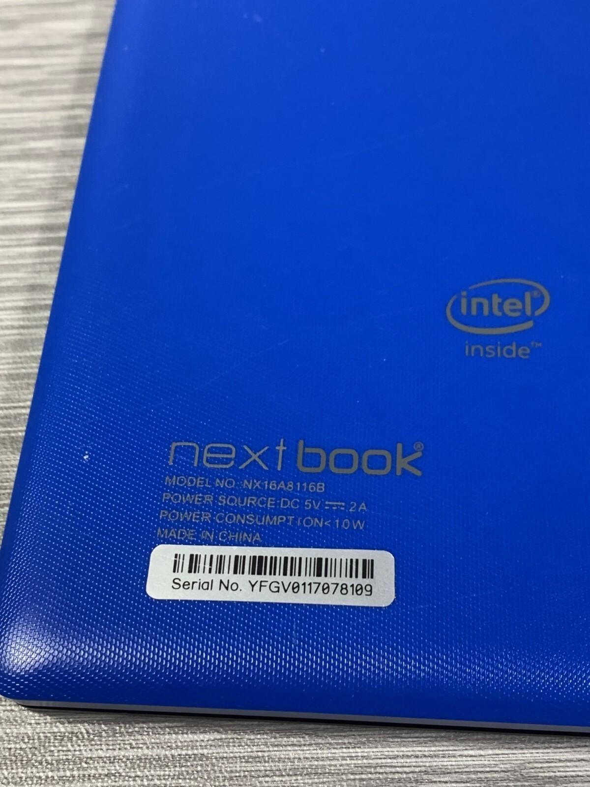 Nextbook Ares 8A NX16A8116B Android Tablet Blue 8″ Touchscreen Wi-Fi (For Parts)