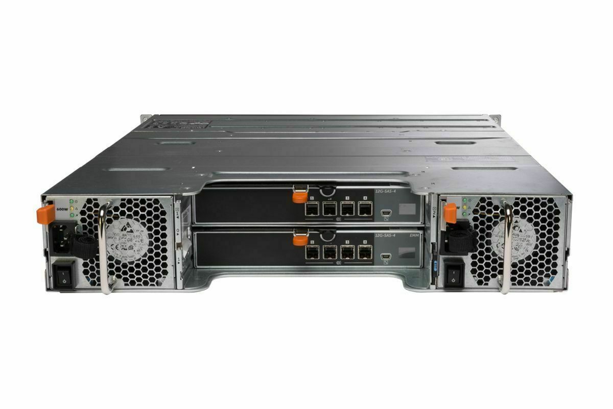 Dell PowerVault MD1420 Storage Array 24x 1TB 7.2k SAS HDD 2x 12G-SAS-4 2x PSU