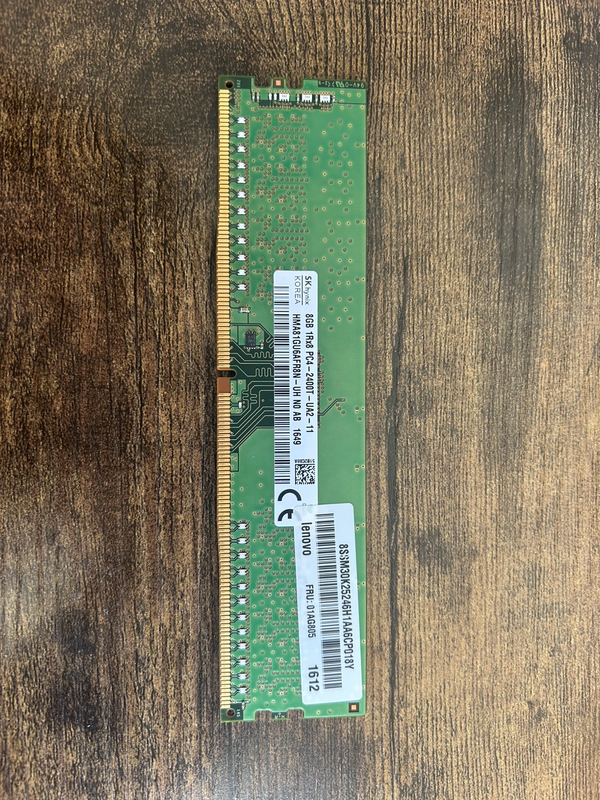 SK HYNIX 16GB DDR4-2400 UDIMM DESKTOP RAM PC4-19200 (2x8GB)