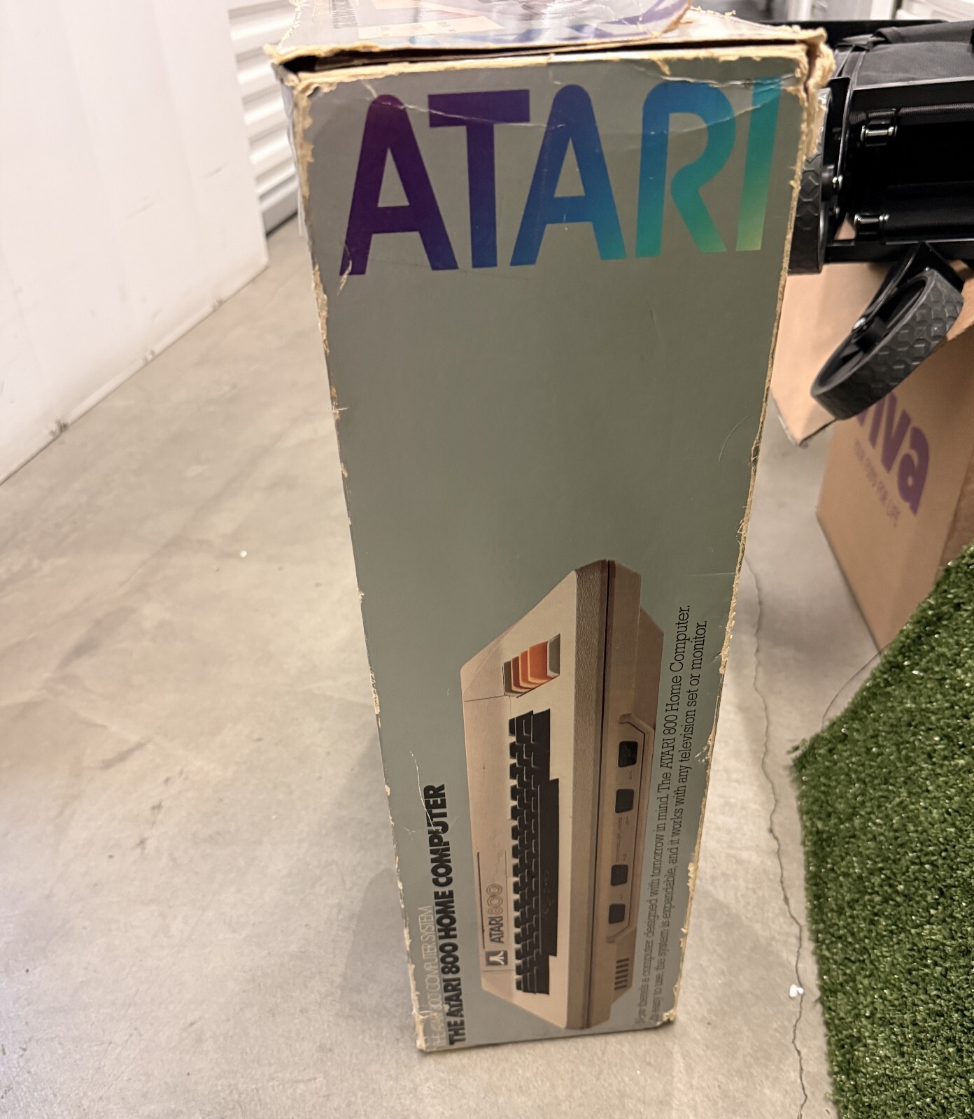 Atari 800 48K RAM Vintage 8-Bit Home Computer w/ Original Box Power Adapter